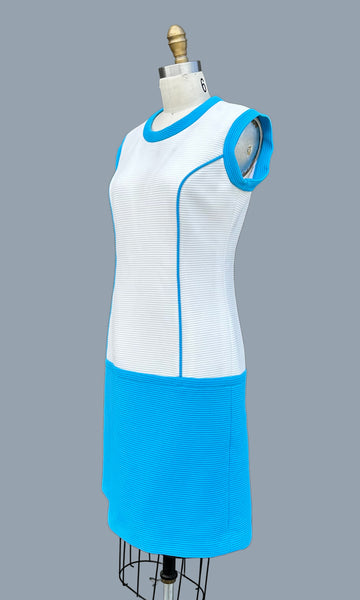 SPACE AGE Vintage 60s Mod Dress • Medium
