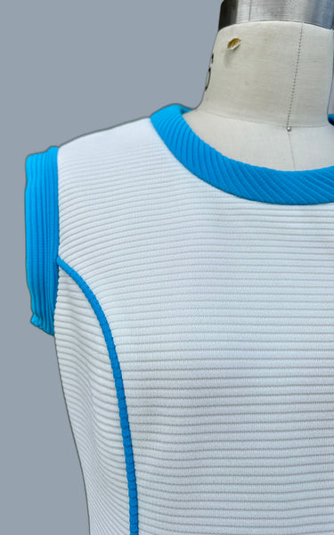 SPACE AGE Vintage 60s Mod Dress • Medium