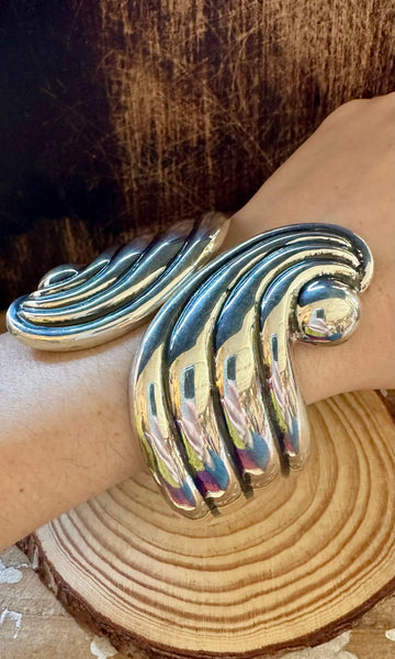 MEXICAN NAVA Sterling Silver Bracelet
