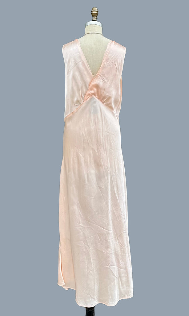 bias cut dress vintage Vintage 1930s Barbizon Silk Rayon Slip Dress