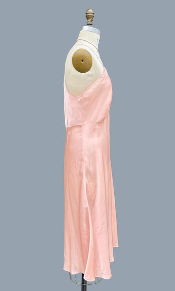 YOLANDE HAND MADE 50s Slip Dress • Large