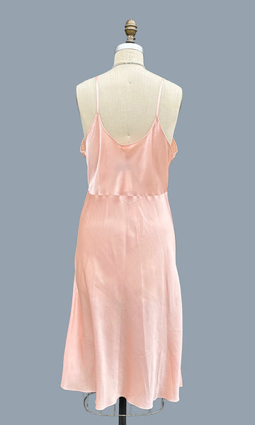 YOLANDE HAND MADE 50s Slip Dress • Large