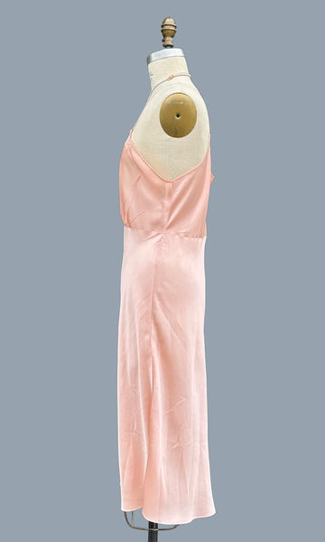 YOLANDE HAND MADE 50s Slip Dress • Large
