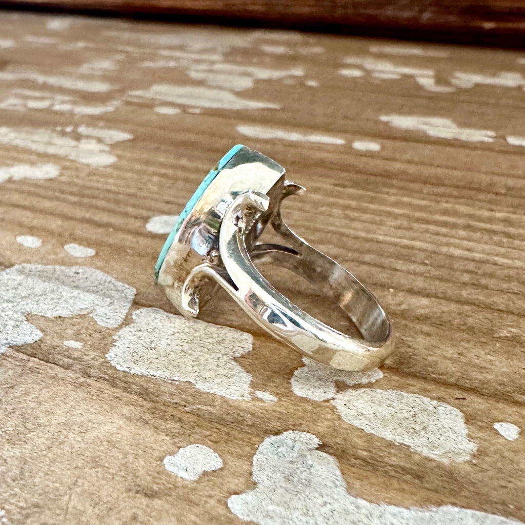 DRAGON EGGS Sterling Silver and Turquoise Navajo Larry Castillo