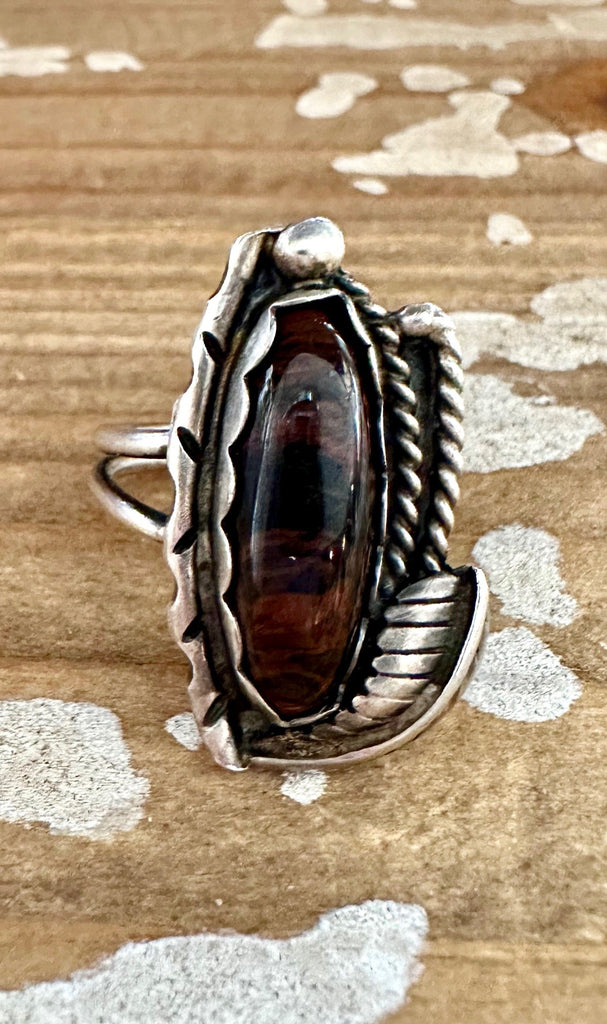 Mahogany Obsidian Ring – Songbird Boutique