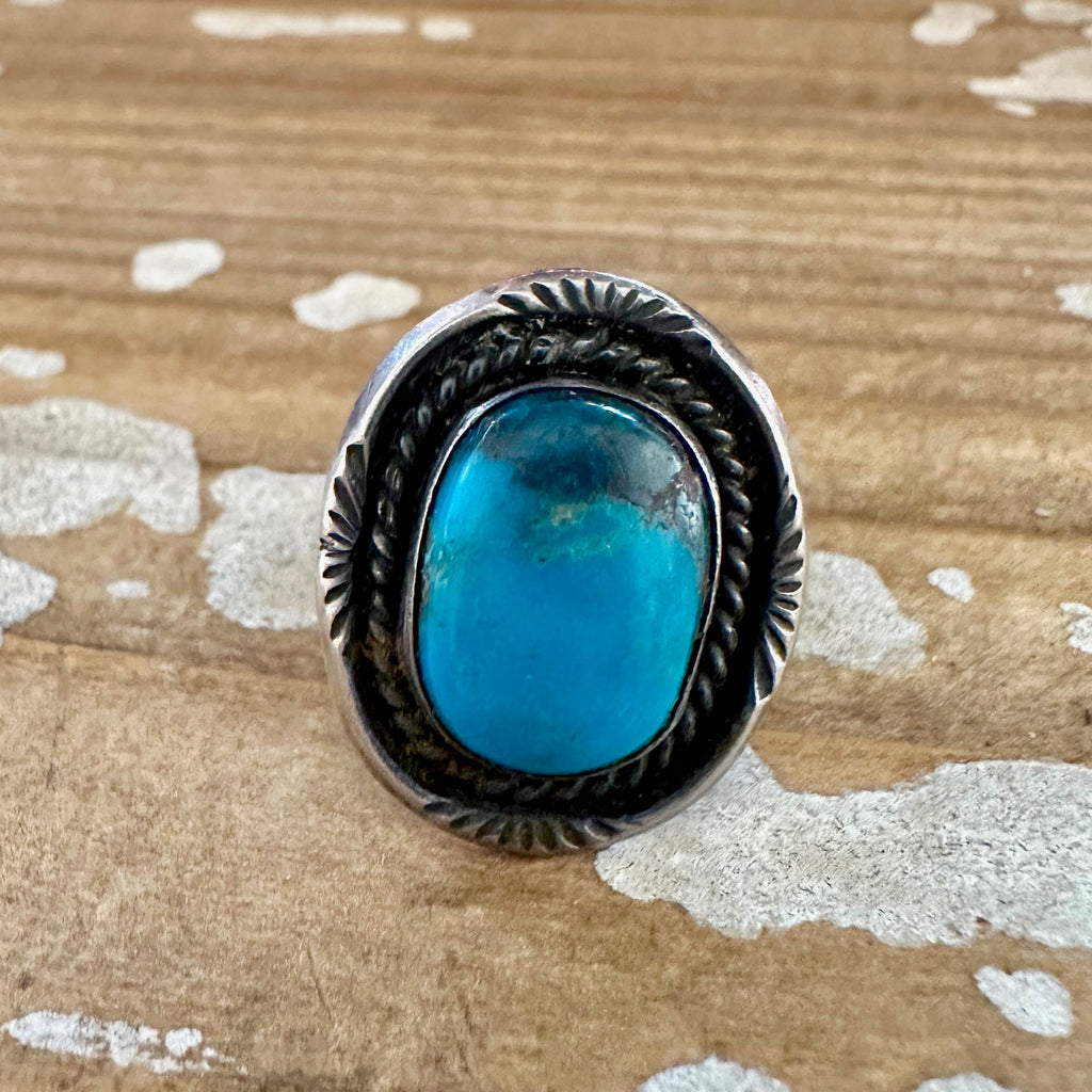 Sultan Collection Ferooza Turquoise Handmade Ring | Boutique Ottoman  Exclusive