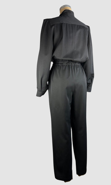 THIERRY MUGLER 80s Military Style Jumpsuit • Small Medium