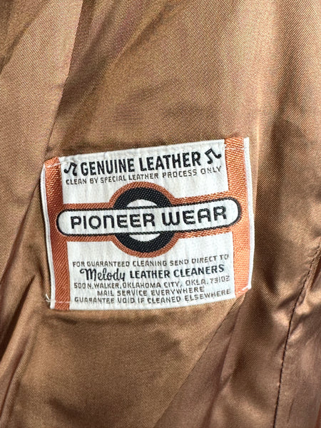 MS PIONEER WEAR 70s Suede Fringe Jacket  • Size Small