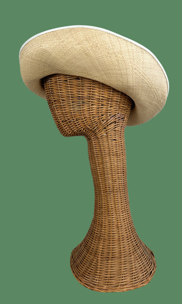 PANAMA 60s Lightweight Handwoven Straw Hat