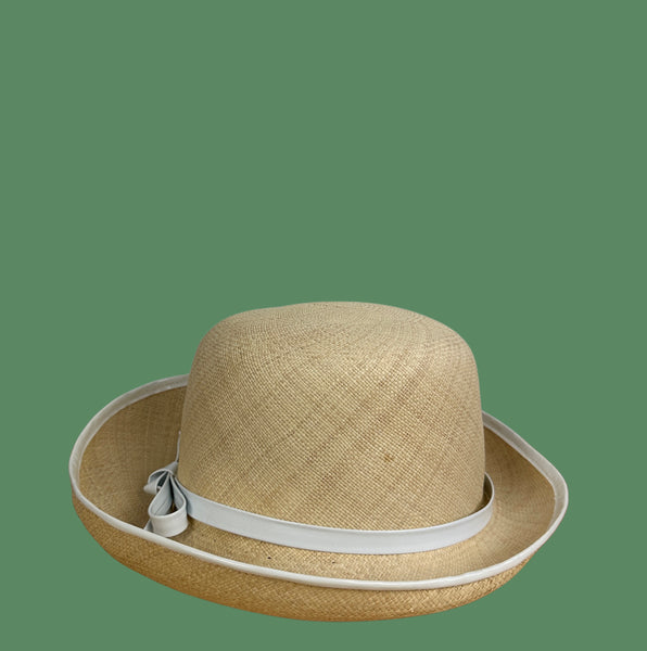 PANAMA 60s Lightweight Handwoven Straw Hat