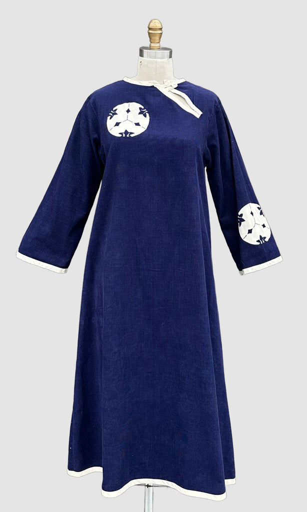 WHITE DUCK Applique 80s/90s Tunic Dress • Medium