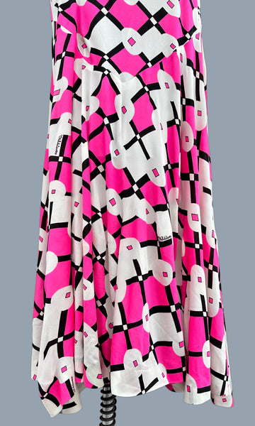 VALDITEVERE Vintage 70s Italian Maxi Dress • Medium