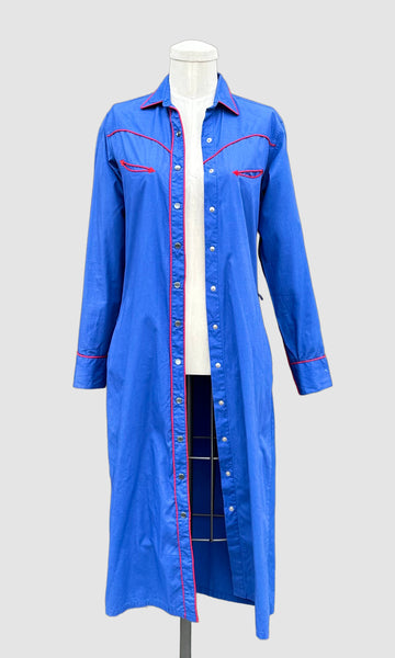 RALPH LAUREN Vintage 80s Shirtdress • Small
