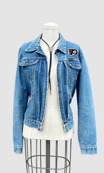 VINTAGE WRANGLER 60s Denim Jacket • Small
