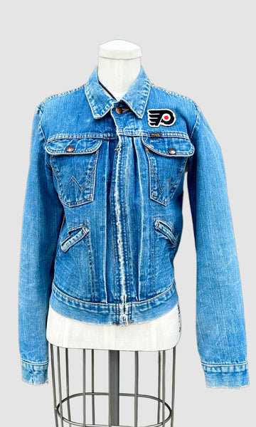 VINTAGE WRANGLER 60s Denim Jacket • Small