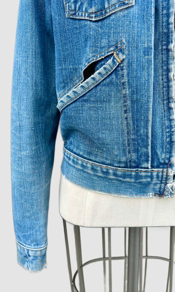 VINTAGE WRANGLER 60s Denim Jacket • Small