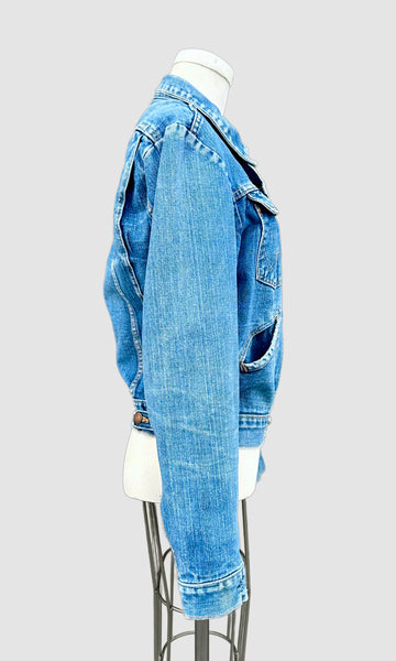 VINTAGE WRANGLER 60s Denim Jacket • Small