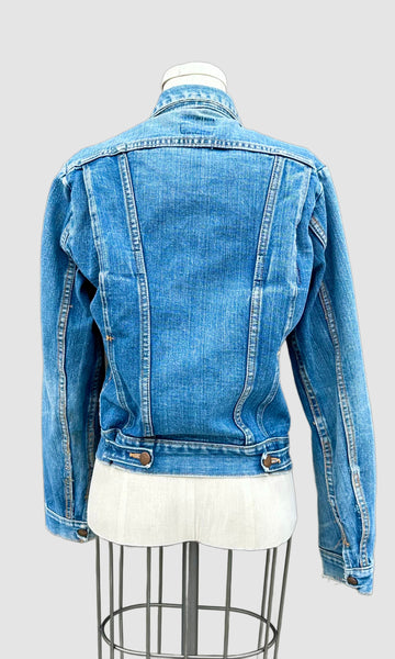 VINTAGE WRANGLER 60s Denim Jacket • Small