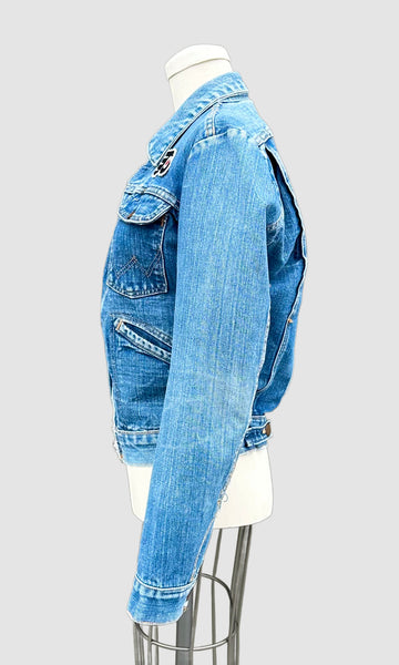 VINTAGE WRANGLER 60s Denim Jacket • Small
