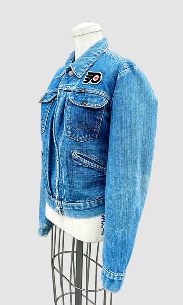 VINTAGE WRANGLER 60s Denim Jacket • Small