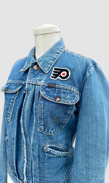 VINTAGE WRANGLER 60s Denim Jacket • Small