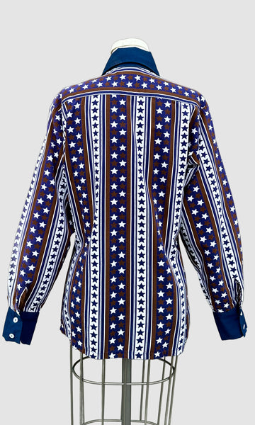 JOEL CALIFORNIA 70s Vintage Western Shirt • Small