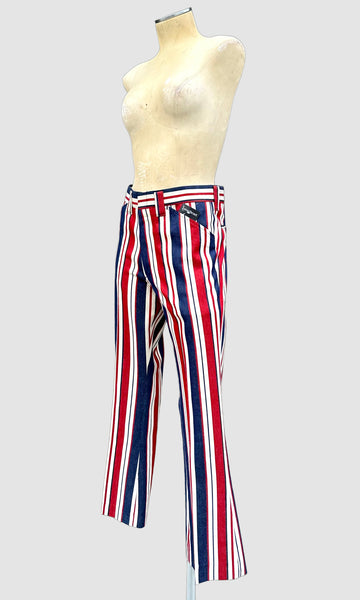 1960s VINTAGE STRIPED Pants • 30"