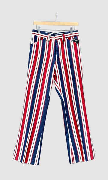 1960s VINTAGE STRIPED Pants • 30"