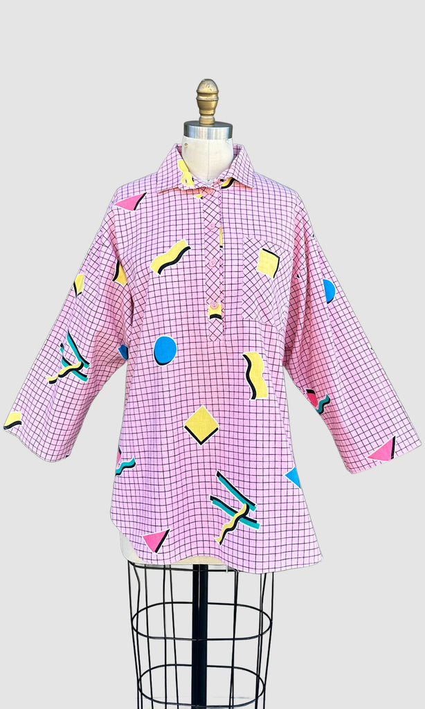 1980s HOT PURSUIT Vintage Shirt • Medium