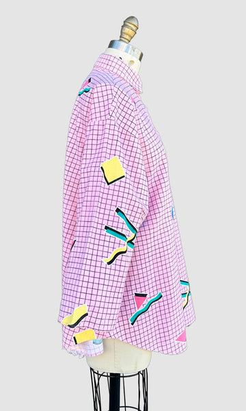 1980s HOT PURSUIT Vintage Shirt • Medium