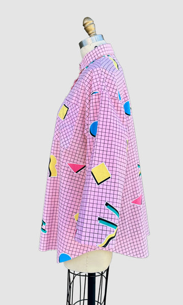 1980s HOT PURSUIT Vintage Shirt • Medium