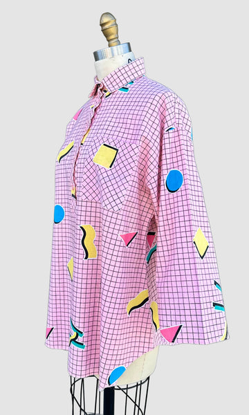 1980s HOT PURSUIT Vintage Shirt • Medium