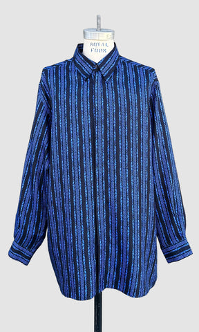 VERSACE CLASSIC V2 90s Mens Silk Shirt • 2XB