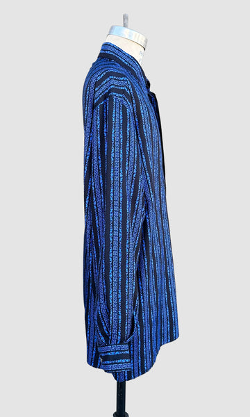 VERSACE CLASSIC V2 90s Mens Silk Shirt • 2XB
