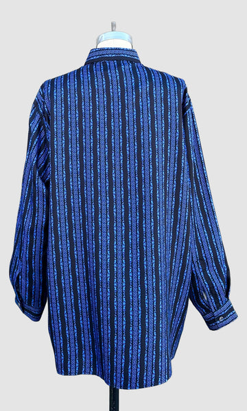 VERSACE CLASSIC V2 90s Mens Silk Shirt • 2XB
