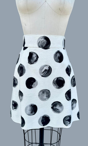 DOLCE AND GABBANA Vintage 90s Mini Skirt • 27"