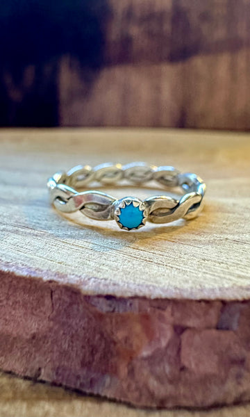 TURQUOISE STACKER RINGS • Multiple Sizes