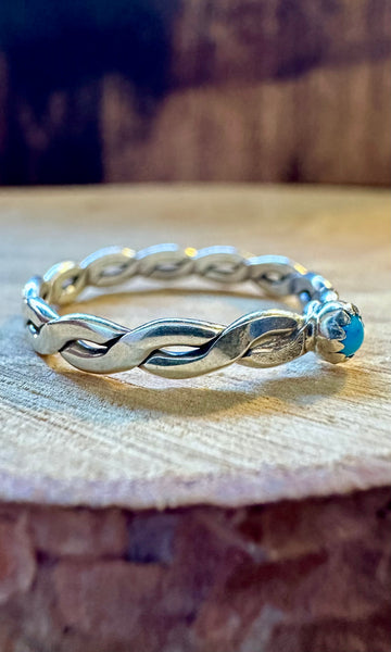 TURQUOISE STACKER RINGS • Multiple Sizes