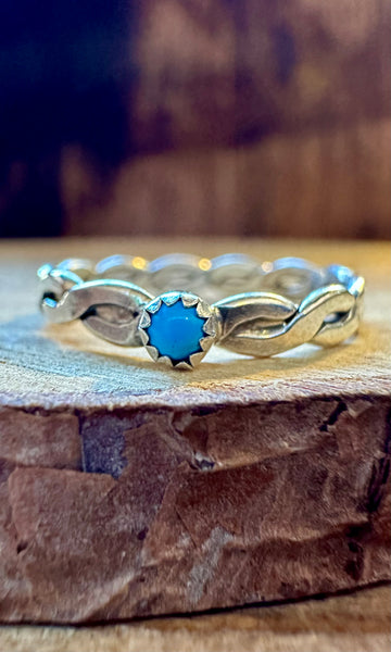 TURQUOISE STACKER RINGS • Multiple Sizes