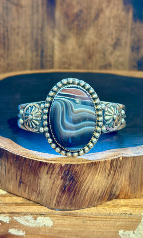 L. ARCHULETA AGATE Silver Cuff