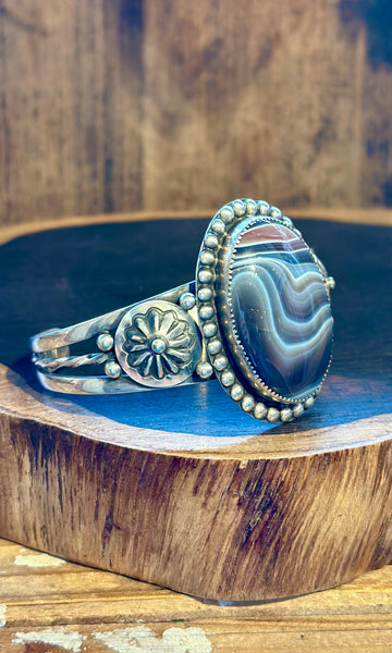 L. ARCHULETA AGATE Silver Cuff