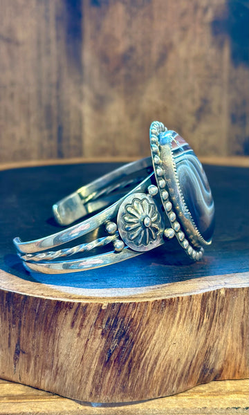 L. ARCHULETA AGATE Silver Cuff
