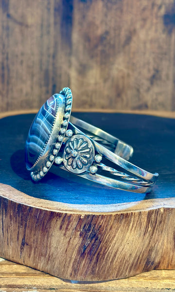 L. ARCHULETA AGATE Silver Cuff