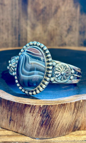 L. ARCHULETA AGATE Silver Cuff