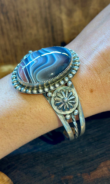 L. ARCHULETA AGATE Silver Cuff