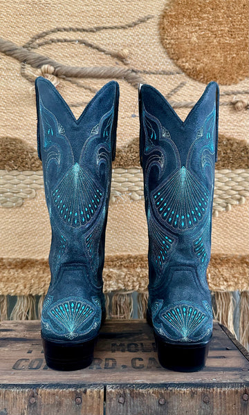 OLD GRINGO PEACOCK Leather Western Boots • Womens 10 / Mens 8