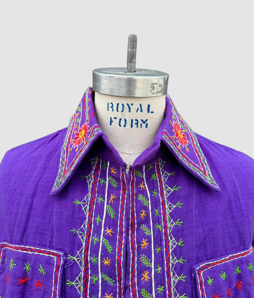 DEADSTOCK PAKISTANI 70s Embroidered Jacket