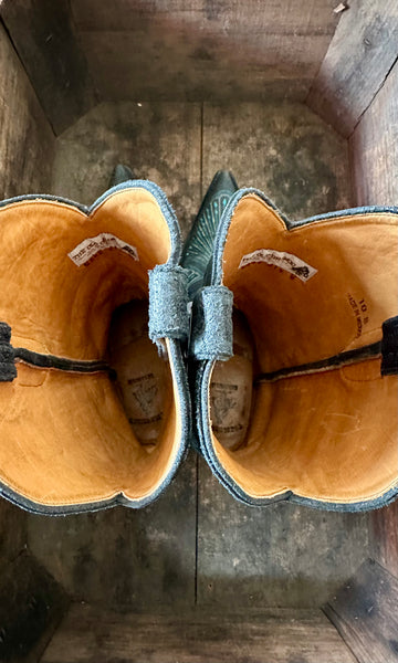 OLD GRINGO PEACOCK Leather Western Boots • Womens 10 / Mens 8