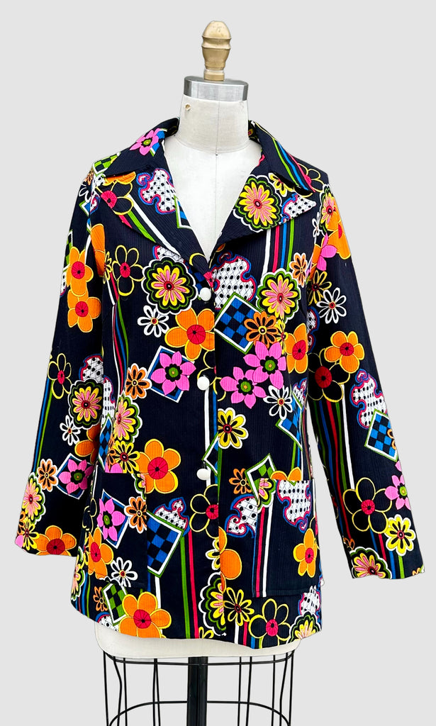 CHARLOTTA BY GLAZIER 60s Vintage Shirt • Small
