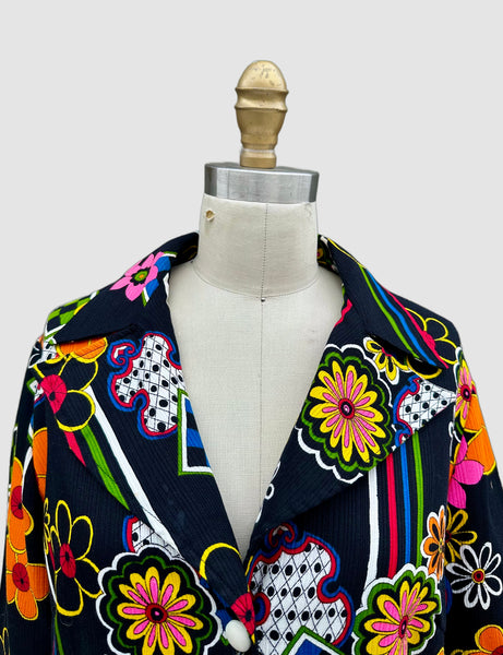 CHARLOTTA BY GLAZIER 60s Vintage Shirt • Small